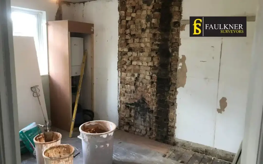 Party Wall Surveyors For Removing a Chimney Breast Wantage