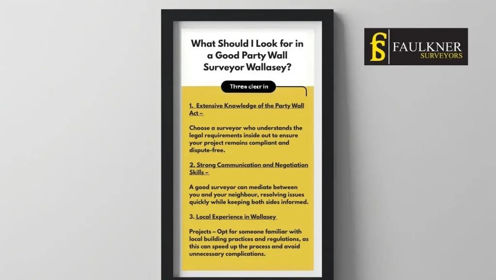 What Should I Look for in a Good Party Wall Surveyor Wallasey