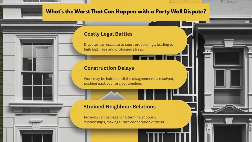 What’s the Worst That Can Happen with a Party Wall Dispute